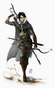 Felarg Was A Cursed Place To The Wood Elves Of The Tegami Forests As A Child Andraste Had Been Told Stories Abou Elf Ranger Character Portraits Character Art