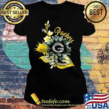 Nfl green bay packers color sheen hobo purse. Green Bay Packers Football Logo Flowers Shirt Teefefe