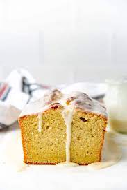 Pound cake requires exactly one pound each of flour, sugar, butter, and eggs. Eggnog Pound Cake With Eggnog Glaze The Flavor Bender