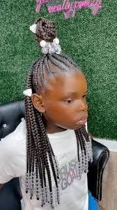 Kiddie Styles Book the look. #kidsbraids #kidshairstyles #kids  #knotlessbraids #braidedponytail #clthairstylist #clthair #charlottebraider  #bookmeforhair #braids #charlottebraider #charlottebraids
