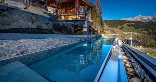 Frisches Quellwasser In Unserem Infinity Pool Im Huttendorf Maria Alm Places To Visit Places Hotel