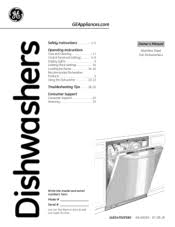Get the yale dishwasher buyers guide with features, specs and detailed profiles of all the brands. Ge Pdwt500r Profile Fully Integrated Dishwasher Manual