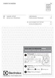 Learn more here you are seeing a 360° image instead. Electrolux Eww1141aewa User Manual Manualzz