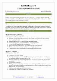 Example resumes in this field indicate duties such as inspecting and identifying additional areas of accelerated corrosion; Mechanical Technician Resume Samples Qwikresume