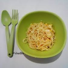 Resep Mpasi Spaghetti Kuah Telur 1y Cerita Mami Kenzie Resep Makanan Balita Resep Makanan Bayi Makanan Balita