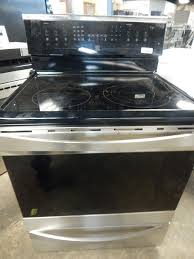 Kmart has electric ranges to whip up your favorite dishes. Kenmore Elite 6 1 Cu Ft Glass Top Stainless Electric Range Residential Stainless Appliance Auction Stoves Refrigerators Washer Dryers More Equip Bid