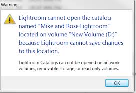 Because lightroom doesn't know where to look for your images, it puts a question mark by your folders in the library module. Lr Catalogues Won T Open Off External Hard Drive L Adobe Support Community 9649842