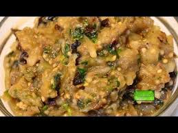 Bangladeshi Bhorta Recipe Baingan Bharta Mashed Eggplant Deeba S Recipe Veg Recipes Of India Recipes Bangladeshi Food