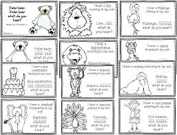 Polar Bear Polar Bear What Do You Hear Mini Booklet What Do You Hear Polar Bear Literature Unit