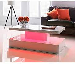 36″ x 22″ with the option of 16, 19, or 22 height. Ivy Bronx Elvas High Gloss Coffee Table With 7 Colour Changing Led Lights Living Room Decoration Stunning Design Battery Powered With Control Wayfair Co Uk