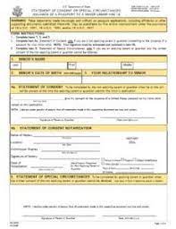 Ds-3053 Application Form For Child Passport | Travel Visa Pro