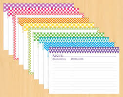 Rainbow Printable Recipe Card Collection 6x4 Printable Recipe Cards Editable And Lined Recipe Cards Template Printable Recipe Cards Recipe Cards Printable Free