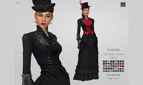 Ever wanted to do a sims playthrough or story that was set way back when in victorian or medieval times but lacked the costumes to deck out . Sims 4 Victorian Era Cc Clothes Furniture More Fandomspot