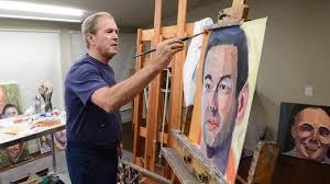 Bush, at a state funeral in washington.the 43rd president said his father. Former Us President George W Bush Unveils Portraits Of Immigrants In New Book The Art Newspaper