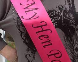 Personalised Badges Rosettes And Sashes For Your By Partywearuk Personalised Badges Unique Items Products Personalized Sash