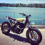 what if yamaha built a larger capacity modern scrambler based on the legendary xt500 introducing the xt1100 by slowbuilt rat bike scrambler enduro motorcycle