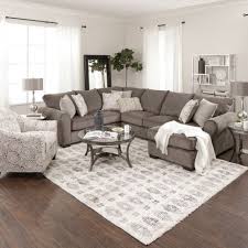 Jerome S Furniture Offers The Taylor Sectional At The Best Prices Possible With Same Day Delivery S Farm House Living Room Brown Living Room Livingroom Layout