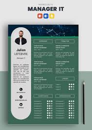 Maybe you would like to learn more about one of these? Cv Manager It Informatique Modele De Cv Avec Fond Word Ppt En 2021 Modele Cv Cv Manager Cv Informatique