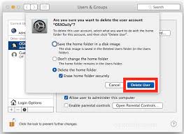 Reinstall the operating software on your mac. How To Delete A User Account In Mac Os X Osxdaily