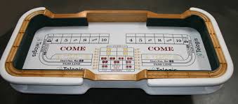 Custom White Craps Table For An All White Tournament Casino Table Table Games Craps