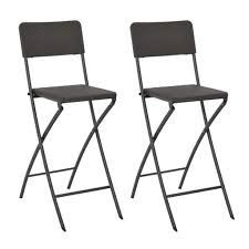 Commercial kitchen & restaurant equipment at ckitchen.com. Festnight Set Of 2pcs Folding Bar Chairs Outdoor Bar Stools Bar Chairs With Backrest Garden Patio Furniture Rattan Look 35x44x80 Cm Brown Buy Online In Antigua And Barbuda At Antigua Desertcart Com Productid 113130992