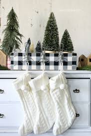 Christmas stockings & tree skirts. 5 Great Ways To Hang Your Stockings Without A Mantel Yourmarketingbff Com