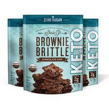 15 out of 5 stars. Amazon Com Brownie Brittle Sheila G S Keto Chip Low Carb Healthy Sweet Thin Brownie Cookie Snack Chocolate 6 75 Ounce Grocery Gourmet Food