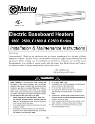 240v electric baseboard heat wiring diagram electrical diy new wiring diagram for thermostat on baseboard heater diagram. Marley Engineered Products C Series Technical Information Manualzz