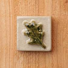 5 out of 5 stars. Handmade 2x2 Ceramic Oak Leaf Tile Comes With A Hanger On The Back Fine Art Ceramics Art Collectibles 330 Co Il