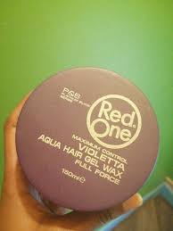 Anti frizz aqua hair gel wax for all hair types. Red One Maximum Control Violetta Aqua Hair Gel Wax Full Force Inci Beauty