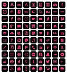Check spelling or type a new query. Neon Pink Ios 14 Icons 300 Neon Pink Black App Icons For Ios 14 2 Sets Of 150 Iphone Icons Ios 14 Aesthetic With Iphone Wallpapers App Icon Iphone Icon App Icon Design