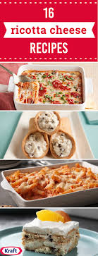 16 Ricotta Cheese Recipes Ricotta Cheese Dishes Are A Staple Of Italian Style Dining Not Only Can You Find Cla Recipes Ricotta Cheese Recipes Cannoli Recipe