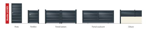 Ces menuiseries peuvent être personnalisables. Porte D Entree Porte De Garage Portail Harmonisez Votre Facade Abp Menuiseries