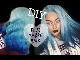 ⬇ click 'show more' to expand ⬇ you've probably all been waiting for another hair transformation! Diy Blue Ombre Hair My Hair Dye Routine Youtube