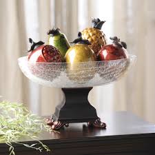 Fruit That Will Last Forever Kirklands Creativekitchen Dinning Table Centerpiece Glass Bowl Centerpieces Kirkland Home Decor