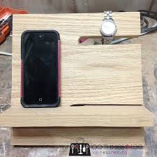 Diy Wood Iphone Stand Nightstand Valet 100 Things 2 Do Wood Iphone Stand Iphone Stand Diy Iphone Stand