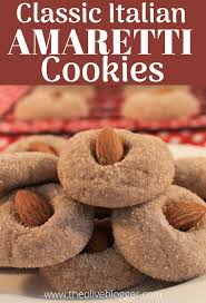 Classic Italian Amaretti Cookies The Olive Blogger Recipe Amaretti Cookies Amaretti Cookie Recipe Almond Cookies