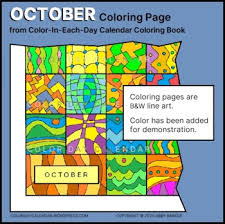 A variety of colors will be able to lift your mood and make an ordinary day brighter and more fun. October Coloring Pages Worksheets Teaching Resources Tpt