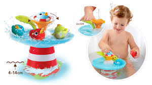 Watching and picking a therefore, select toys that are large for your baby to prevent swallowing. Magical Duck Race Baby Bath Toys Yookidoo
