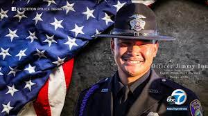An officer and two others were injured in a shooting this morning. Stockton Police Officer Jimmy Inn Shot Killed While Responding To Domestic Violence Incident Abc7 Los Angeles
