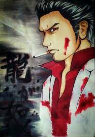 龍が如く 桐生一馬 Game Art Kiryu Anime
