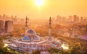 Check spelling or type a new query. Download Wallpapers Federal Territory Mosque Kuala Lumpur Sunset Citycapes Kuala Lumpur Malaysia For Desktop Free Pictures For Desktop Free
