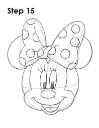 How To Draw Minnie Mouse Disney Art Drawings Mickey Mouse Drawings Disney Drawings Sketches