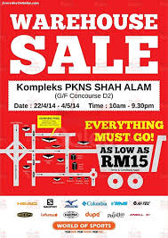 36,316 sukaan · 16 berbicara tentang ini. 22 Apr 4 May 2014 World Of Sports Malaysia Warehouse Sale Sportswear Sports Shoes Clearance Everydayonsales Com