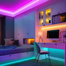 Pink Led Light Bedroom Rgb Google Search Neon Room Room Inspiration Bedroom Led Lighting Bedroom