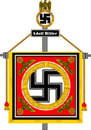 The heavy bandoleer features four rows of silver brocade stitched to the black leather shoulder belt. Ss Protection Guard Nsdap Germany