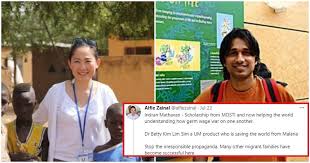 UMNO Politician Called Racist For Using "Migrant" To Describe The Families  of M'sian Scholars