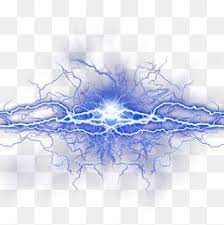 Blue Fresh Lightning Effect Element Blue Background Images Studio Background Images Photoshop Design