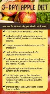 Have You Ever Done A 3 Day Apple Cleanse If You Haven T You Should Try It It S A Great Way To Detox Your Body I Apple Diet Apple Detox Detox Drinks Recipes