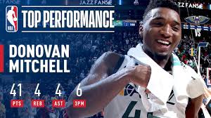 Similar players to donovan mitchell. Donovan Mitchell Scores Career High 41 Points Jazz Rookie Record December 1 2017 Youtube